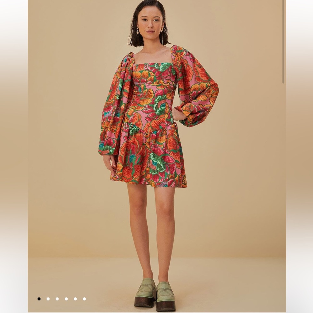Pink Spring Lenzing™ Ecovero™
Euroflax™ Mini Dress - Picture 2 of 10